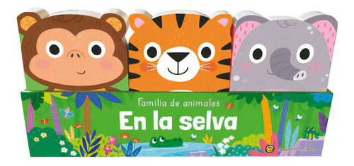 Familia De Animales En La Selva, De Equipo Editorial Guadal. Serie 1, Vol. 1. Editorial Guadal, Tapa Dura, Edición 1 En Español, 2023