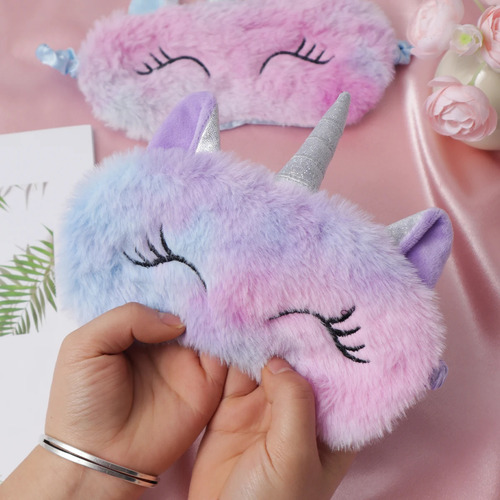 Máscara Para Dormir Con Dibujos Animados Para Fiestas De Ani