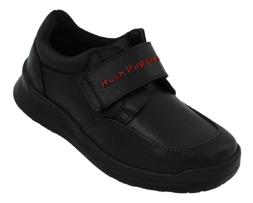 Zapato Escolar Niño Hush Puppies Hp01450 Piel Negro 17.5 -21
