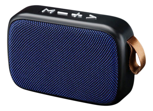 - Altavoz Inalámbrico Portátil Bt Con Sonido Y Radio Fm