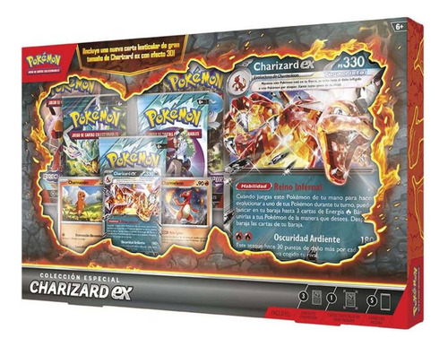 Pokémon Tcg: Charizard Ex Special Collection Español