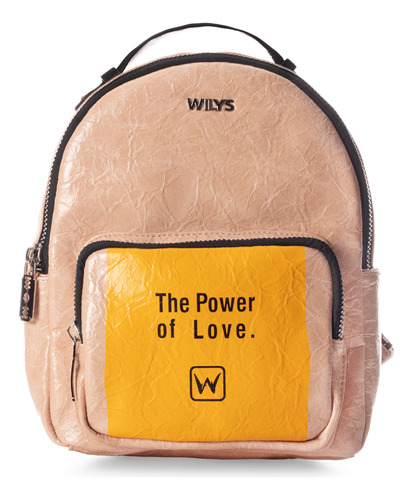 Mini Backpack The Power Of Love Café Wilys Mochila