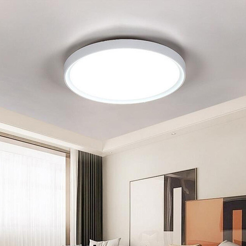 Luminaria Minimalista De Luz Suave Para Baño, Blanca, 36 W