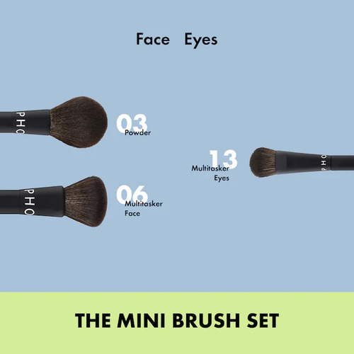 Sephora Collection Mini Face And Eye Brush Set Brochas