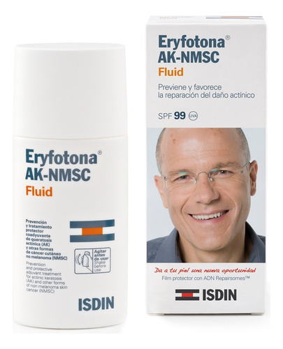 Isdin Eryfotona Ak-nmsc Fluido X 50 Ml Queratosis Actínica