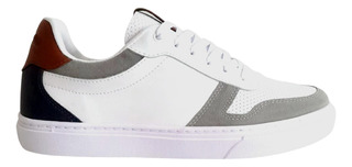 Tenis Casual Hombre Cosidos Liviano Zapato Calzado Caballero