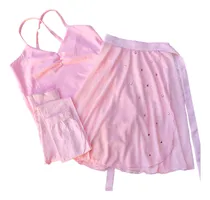 Comprar Pollerin Lazo Strass Malla Ballet Danza Medias Legging Soko