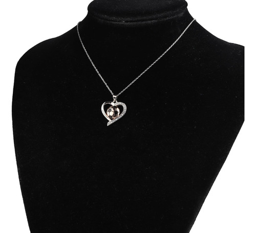 Fustmw Collar De Balón De Fútbol Para Mujer, Pulsera Con Dij