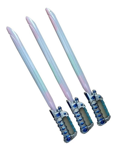 6 Espada Con Luz Led Con Sonido Al Movimiento Y Laser Sable
