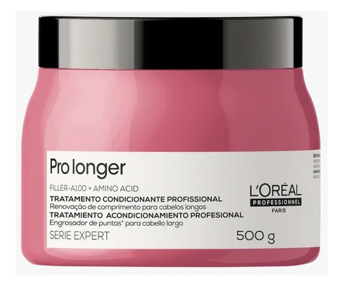 Kit L'oréal Pro Longer - Shamp 750ml + Másc 500g