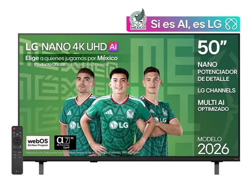 Pantalla 50 pulgadas LG Nano 4k Uhd Ai Nu855 Smart Tv Webos 2031