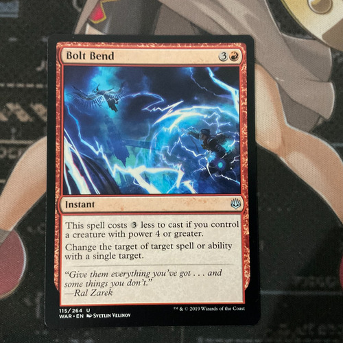 Magic Mtg Bolt Bend - War Of The Spark