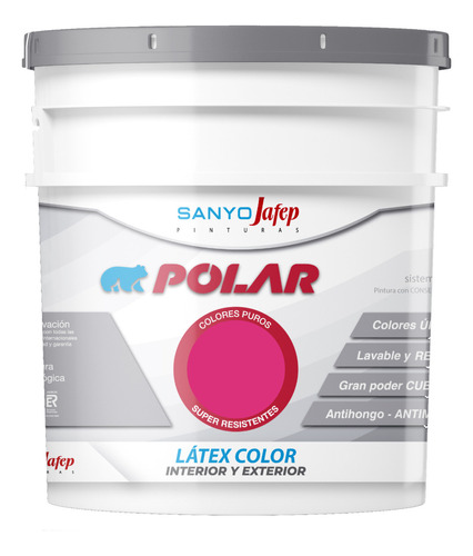 Látex Color Mate 1lt Sanyo  15% 2da U. Envío Gratis Caba