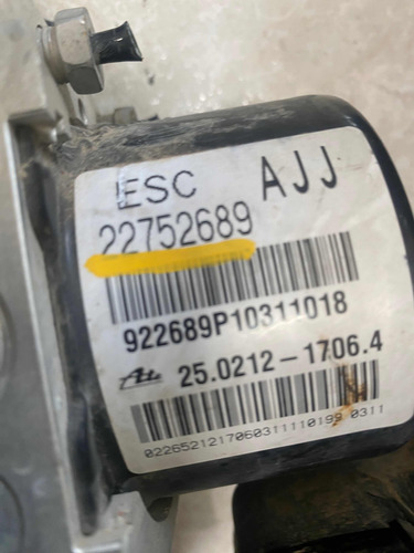 Módulo Abs Chevrolet Equinox 201122752689 Ml815 (Usado)