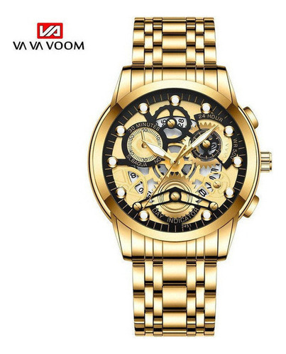Relojes Va Va Voom Hollow Out Business Con Diamantes