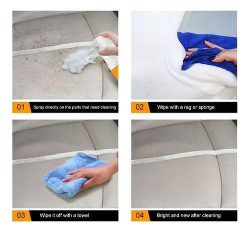 Multifuncional Car Foam Que Limpa Y Forte Foam