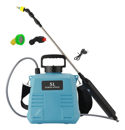 Pulverizadores De Bomba Eléctrica, Aspersor 5l Azul