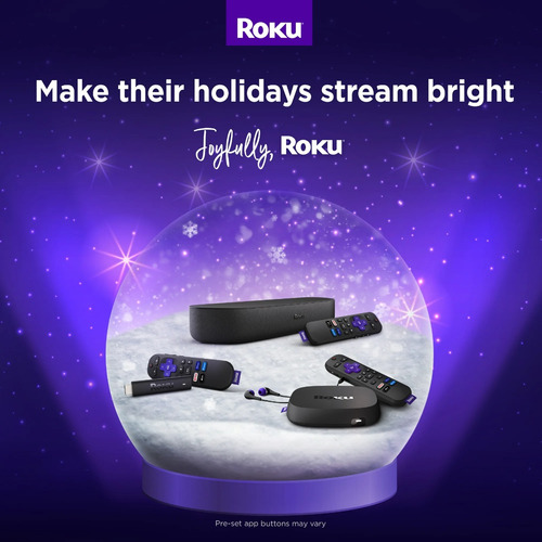 Roku Premiere 4k Hdr Streaming No Chromecast Conver Smart Tv Negro Estándar