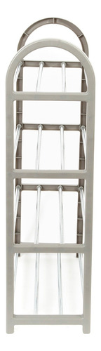 Imagen 3 de 5 de Organizador Zapatos Rack 8 Pares Estantes Multiuso