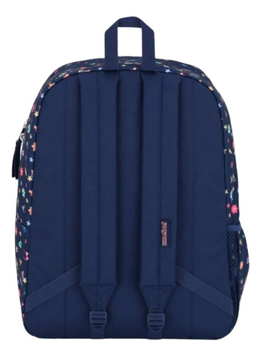 Mochila Jansport Cross Town Azul Js0a47lwgv7 Azul Estampado