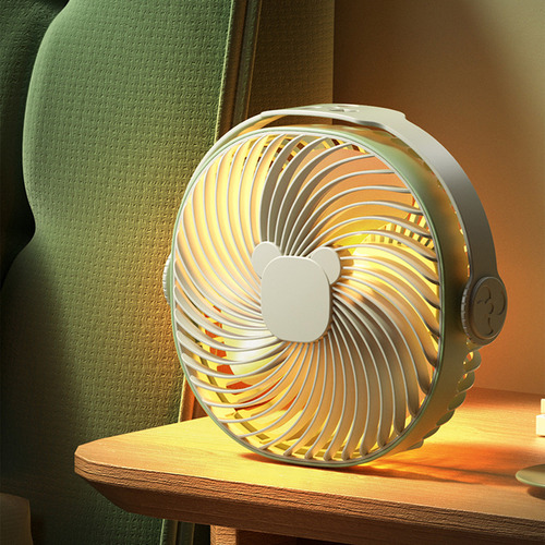 A Ventilador Pequeño For Colgar En La Pared, De Escritorio,