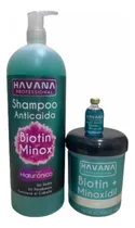 Comprar Kit Shampoo Anticaida Litro Havana Minoxidil Y Biotin