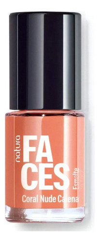 Natura Esmalte Coral Nude 6 Ml Caiena Secado Rápido Nude