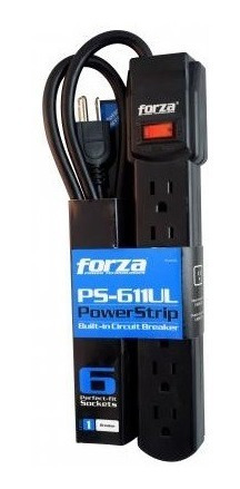 Regleta Forza 6 Tomas De Corriente Ps-611ul Tienda