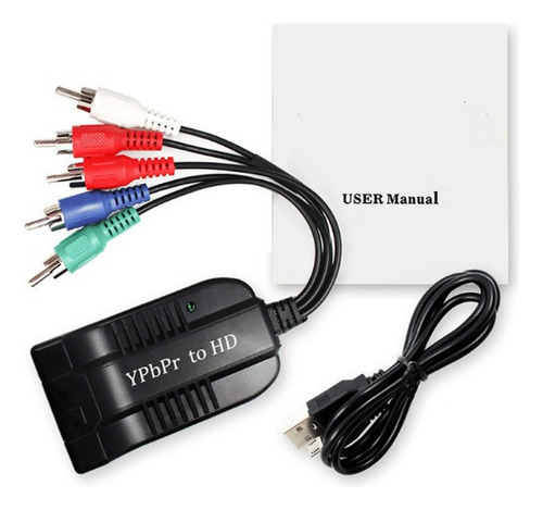 Hdmi Hembra Para Ypbpr Macho Rgb 1080p Video Component R L