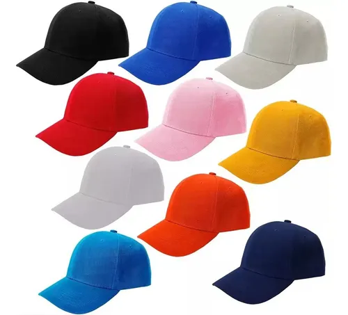 Gorra Económicas Lisas Para Bordar Sublimar Mayoreo (2 Pz)