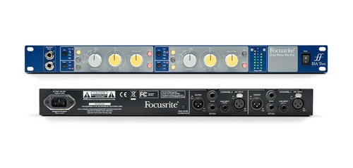 Focusrite Isa Two Preamplificador De Micrófono De 2 Canales 