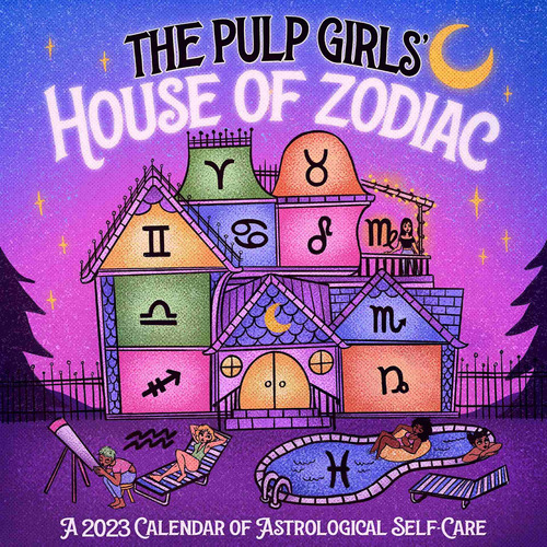 Libro The Pulp Girls' House Of Zodiac Wall Calendar 2023