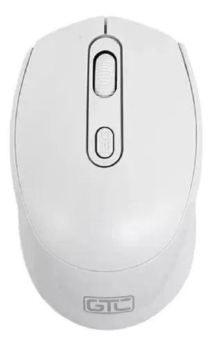 Mouse Inalambrico Gtc Soft Palm 1600dpi Color Celeste