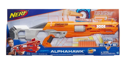 Brinquedo Lançador De Dardos Nerf Accustrike Alphah B8731