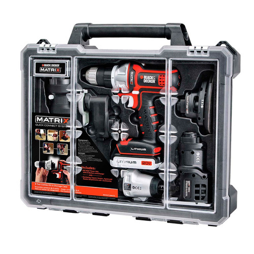 Taladro Matrix Kit 6 En 1 Multi Herramienta 20v Black&decker