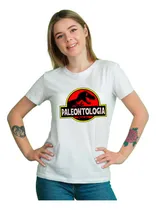 Comprar Playera Dinosaurio Jurassic Park Logo Paleontología Animado 