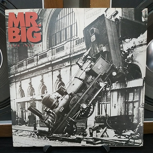 Lp Mr. Big - Lean Into It - Com Encarte 1992