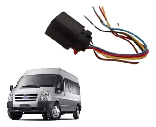Conector Do Sensor Maf - Medidor Fluxo Ar Ford Transit  2.4 