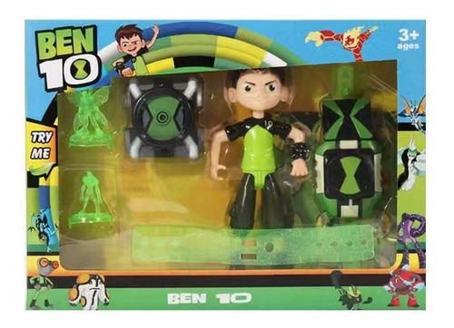 Jx Reloj Interactivo Ben 10 Omnitrix 2024 Con 40 Frases Q