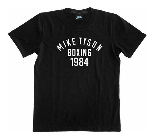 Remera Boxeo 4xl 015 Mike Tyson 1984