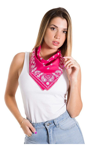 Pañuelos Bandanas Estampadas Unisex Colores Verano X 14 U. 