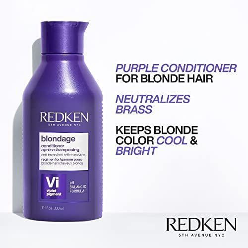 Redken Color Extend Blondage Depositando El Color Morado
