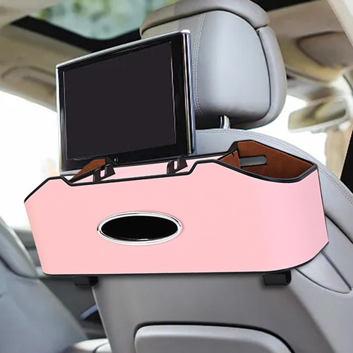Organizador Para Asiento Trasero De Coche, Rosa