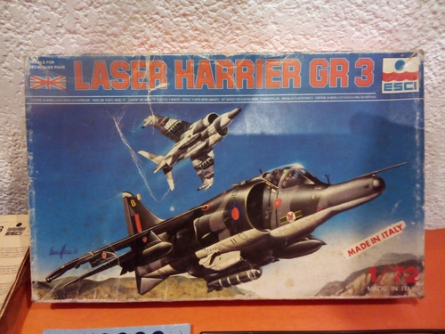 Harrier Gr-3 Laser Escala 1/72-kit Esci- Leer Descripción 