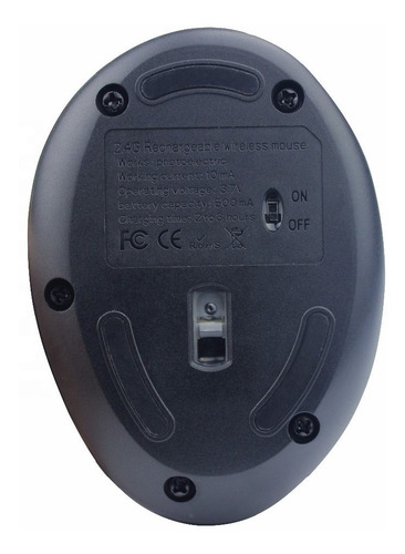 Imagen 2 de 5 de Mouse Óptico Ergonómico Vertical Inalambrico