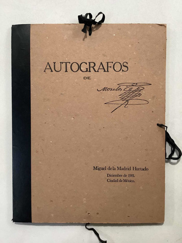 Libro - Autógrafos De Morelos