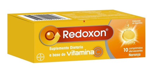 Redoxon Vitamina C 10 Comp Efervescentes Sistema Inmune