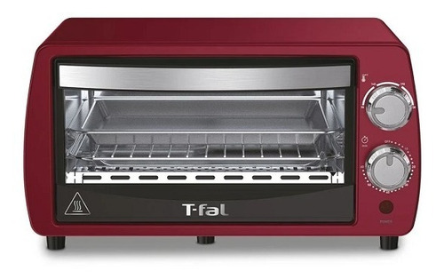 Horno Tostador 10 Lts Tfal Of3105mx Rojo