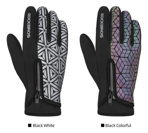 Guantes De Ciclismo Invierno Dedo Completo Pantalla Táctil C