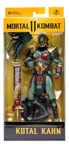 Total Kahn Bloody Version Mortal Kombat 11 Mcfarlane !*!*!*!